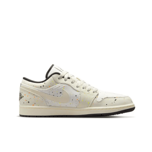 Air Jordan 1 Low ‘brushstroke Swoosh-paint Splatter’ - Dm3528-100