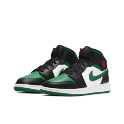 Air Jordan 1 Mid Pine Green GS - 554725-067