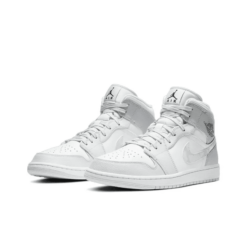 Air Jordan 1 Mid ‘Swoosh Logo – Grey Camo’ - DC9035-100