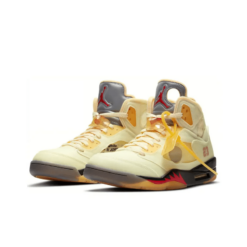 Off-White x Air Jordan 5 Retro SP ‘Sail’ - DH8565-100