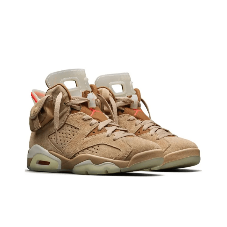 Air Jordan 6 Retro Travis Scott ‘British Khaki’ - DH0690-200