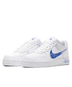 Air Force 1 Low Sketch White Blue - CW7581-100