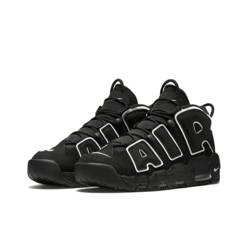 Air More Uptempo Black White - 414962-002