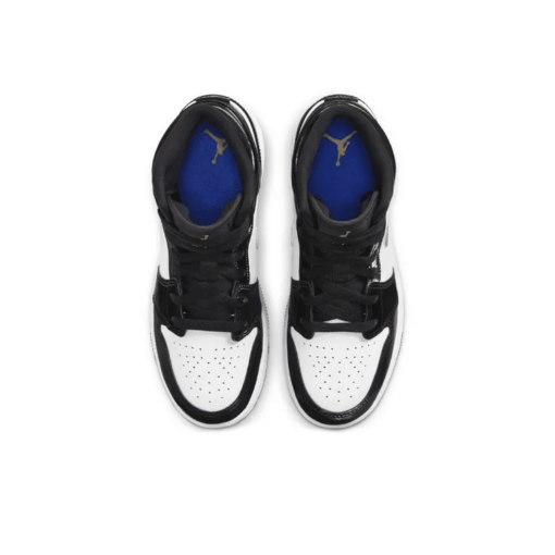 Air Jordan 1 Mid Racer Blue 2020 GS - 554725-084