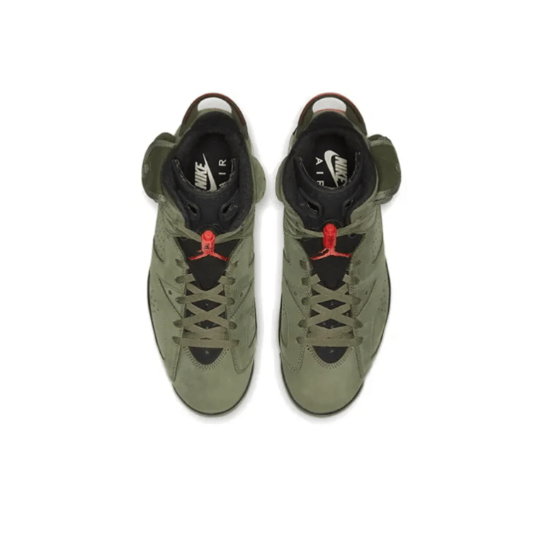 Air Jordan 6 x Travis Scott Medium Olive - CN1084-200