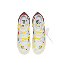 Off-White x Blazer Low White University Red - DH7863-100