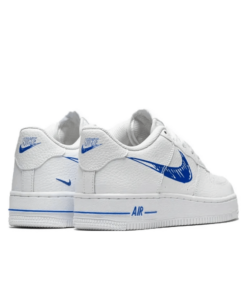 Air Force 1 Low Sketch Blue Swoosh GS - DM3177-102