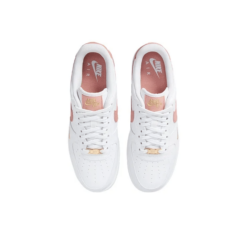 Air Force 1 07 Low Mini Swoosh Rust Pink Womens - Cz0270-103