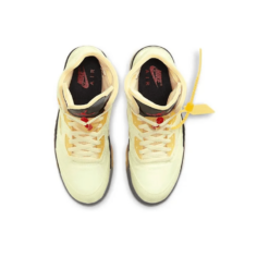 Off-White x Air Jordan 5 Retro SP ‘Sail’ - DH8565-100