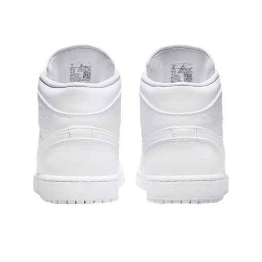 Air Jordan 1 Mid “Triple White” - 554724-136