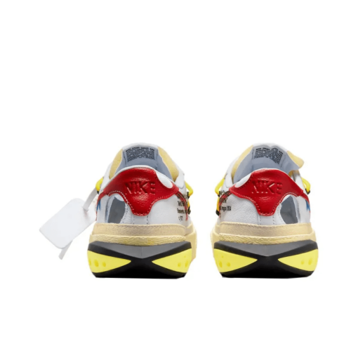 Off-White x Blazer Low White University Red - DH7863-100