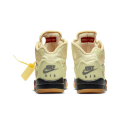 Off-White x Air Jordan 5 Retro SP ‘Sail’ - DH8565-100