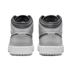 Air Jordan 1 Mid Light Smoke Grey Anthracite Gs - 554725-078