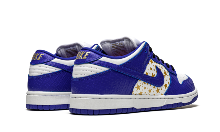 SB Dunk Low 'Supreme - Stars - Hyper Blue' PR-596148