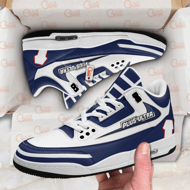 U.A. High School Gym Uniform J3 Sneakers Custom Shoes PR-930457