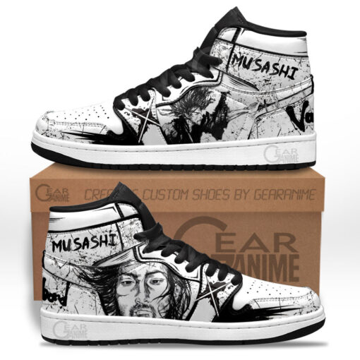 Vagabond Miyamoto Musashi AJ1 Sneakers Custom PR-118678