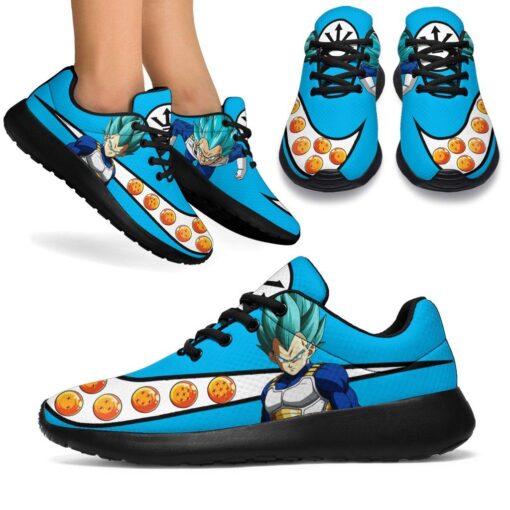 Vegeta Blue Sneakers Dragon Ball Z Shoes Anime Custom SS261023C18