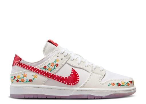 Nike Dunk Low Decon SB 'N7 - Sail University Red' - FD6951-700