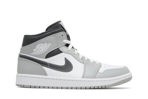 Air Jordan 1 Mid 'Light Smoke Grey' 554724-078