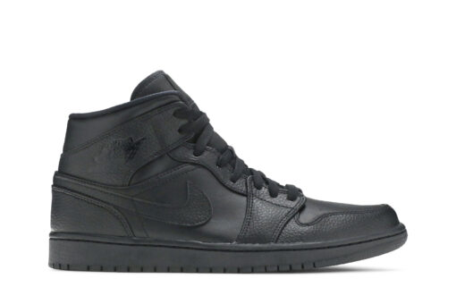 Air Jordan 1 Mid 'Triple Black' 2020 Unfading Sneaker