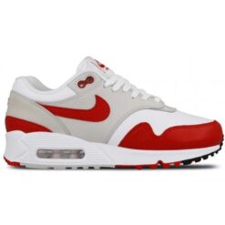 (WMNS) Nike Air Max 90/1 'White University Red' AQ1273-100