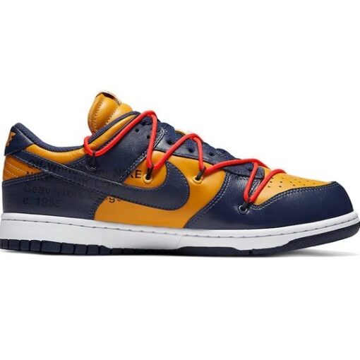 Nike Off White X Dunk Low University Gold CT0856-700
