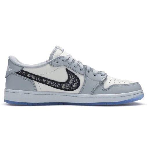 Air Jordan 1 Low x Dior 'White Grey' CN8608-002