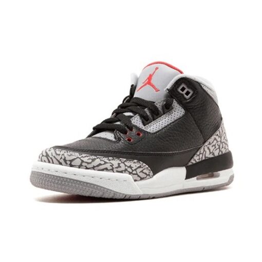 (GS) Air Jordan 3 Retro OG 'Black Cement' 2018 854261-001