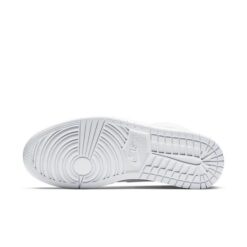 Air Jordan 1 Mid 'Triple White 2019' 554724-129