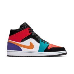 Air Jordan 1 Mid 'Multi-Color' 554724-125