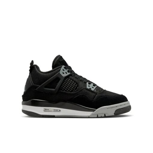 (GS) Air Jordan 4 Retro SE 'Black Canvas' DV0553-006