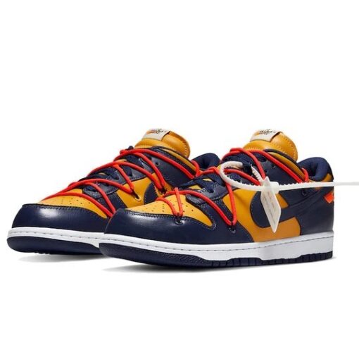 Nike Off White X Dunk Low University Gold CT0856-700