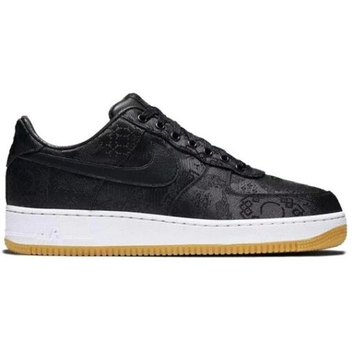 Nike x Fragment Design x CLOT Air Force 1 'Black Silk' CZ3986-001