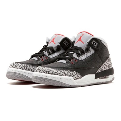 (GS) Air Jordan 3 Retro OG 'Black Cement' 2018 854261-001