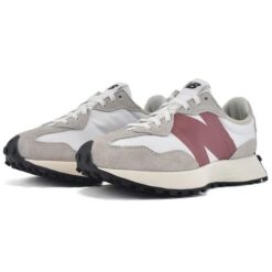 (WMNS) New Balance 327 'Light Grey Rose' WS327CD