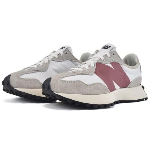 (WMNS) New Balance 327 'Light Grey Rose' WS327CD