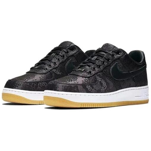 Nike x Fragment Design x CLOT Air Force 1 'Black Silk' CZ3986-001