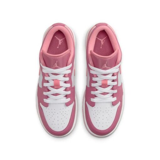 Air Jordan 1 Low Desert Berry Sneakers 553560-616