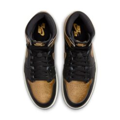 Nike Air Jordan 1 Retro High Og Black Metallic Gold DZ5485-071