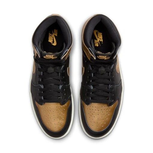 Nike Air Jordan 1 Retro High Og Black Metallic Gold DZ5485-071