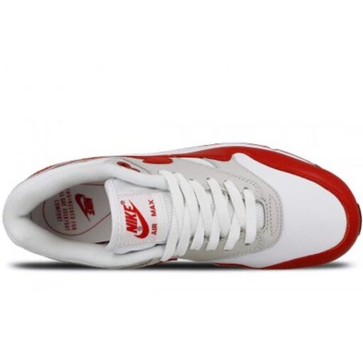 (WMNS) Nike Air Max 90/1 'White University Red' AQ1273-100