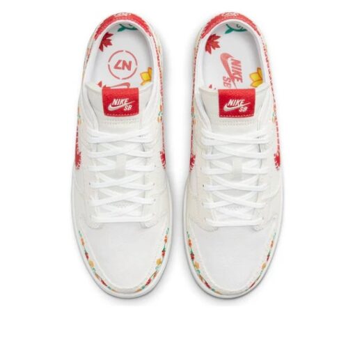 Nike SB Dunk Low 'N7 Opti Yellow University Red' FD6951-700