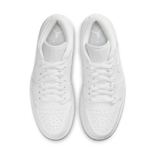 Air Jordan 1 Low 'Triple White' 2022 553558-136