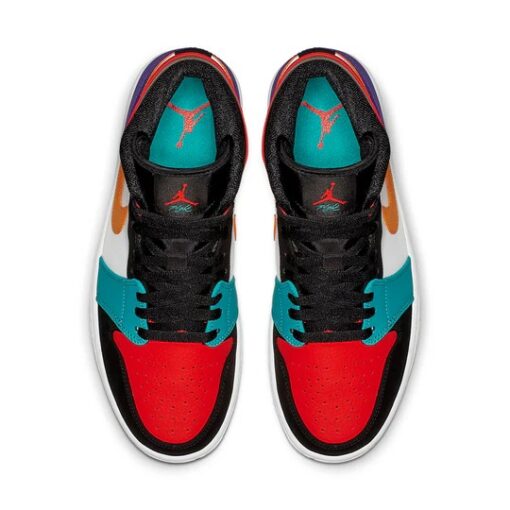 Air Jordan 1 Mid 'Multi-Color' 554724-125