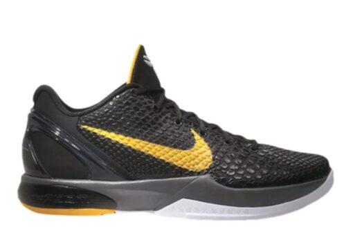 Nike Kobe 6 Black Del Sol Iconic Sneaker