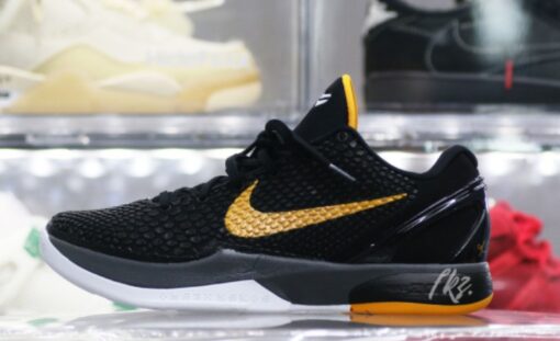 Nike Kobe 6 Black Del Sol Iconic Sneaker