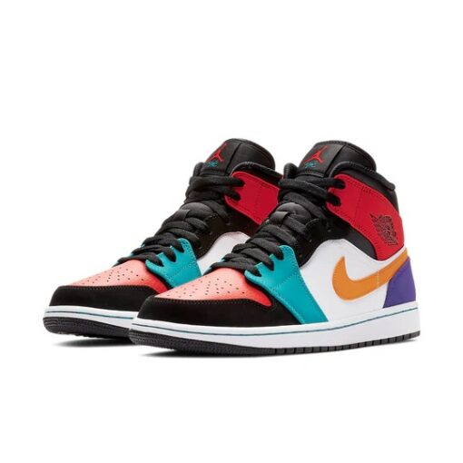 Air Jordan 1 Mid 'Multi-Color' 554724-125