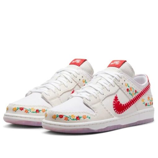 Nike SB Dunk Low 'N7 Opti Yellow University Red' FD6951-700