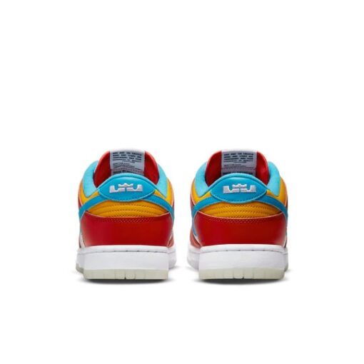 Nike Dunk Low LeBron James Fruity Pebbles Unfading Sneaker