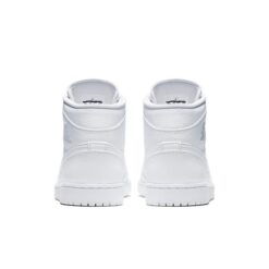 Air Jordan 1 Mid 'Triple White 2019' 554724-129